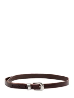 Slim Leather Belt