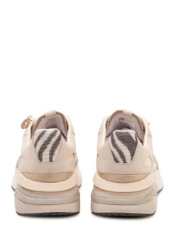 Sneakers with Laces and Side Logo