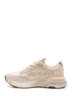 Sneakers with Laces and Side Logo