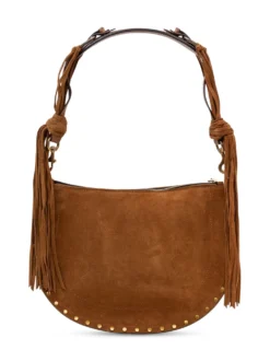 Soft Zip Bag in Suede