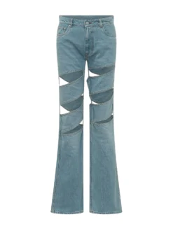 Spiral Denim Pants