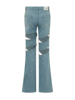 Spiral Denim Pants