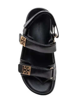 Sport Sandals with Metal Logo