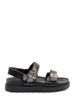 Sport Sandals with Metal Logo