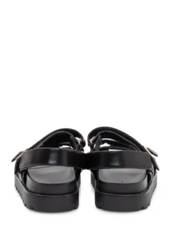 Sport Sandals with Metal Logo