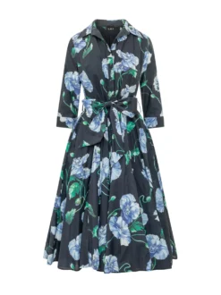 Spritz Dress with Collar and Belt