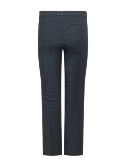 Straight Leg Denim Trousers