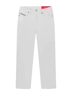 Straight Leg Five Pocket Jeans