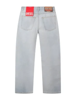 Straight Leg Five Pocket Jeans
