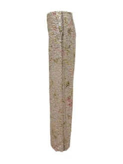 Straight Leg Sequin Trousers