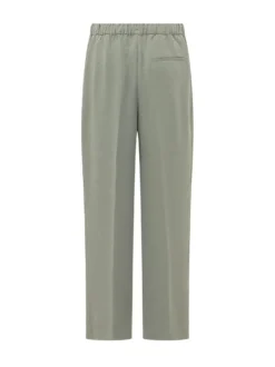 Straight Leg Trousers with Belt Loops