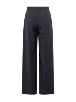 Straight Pinstripe Trousers
