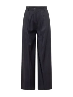 Straight Pinstripe Trousers