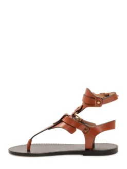 Strappy Sandals with Buckles