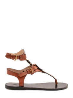 Strappy Sandals with Buckles