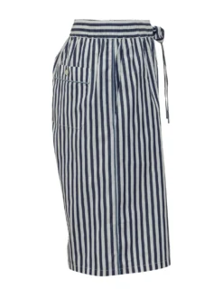 Striped Drawstring Shorts