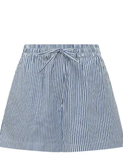 Striped Drawstring Shorts