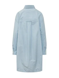 Striped Long Shirt Dress