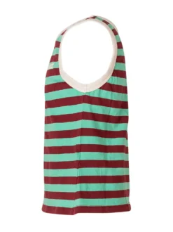 Striped Tank Top with Logo