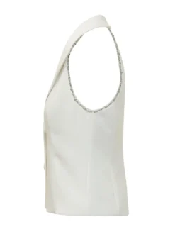 Structured Vest with Lapels