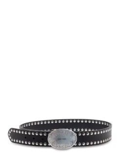 Studded Leather Belt