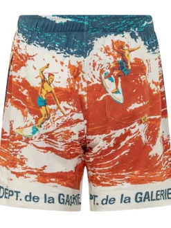 Surf Zuma Graphic Print Shorts