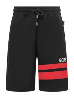 Sweat Shorts with Contrast Bands