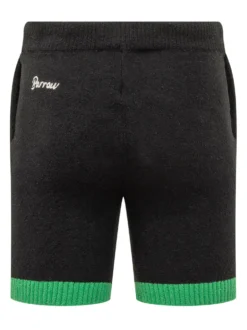 Sweatshorts with Contrasting Hem
