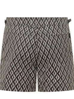 Swim Short con Stampa Geometrica