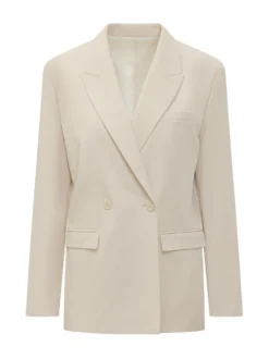 Tailored Double Breasted Blazer