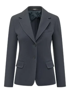 Tailored Single-Breasted Blazer