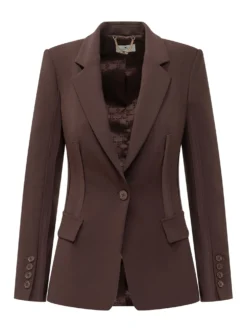 Tailored Single-Breasted Blazer