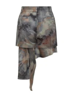 Talia Draped Panel Skirt