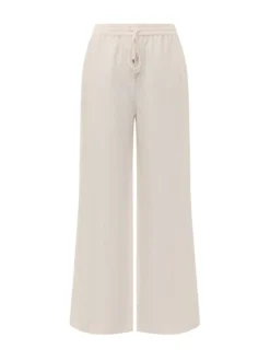 Tavati Wide Leg Trousers with Drawstring