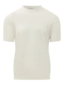 Textured Crewneck T-shirt