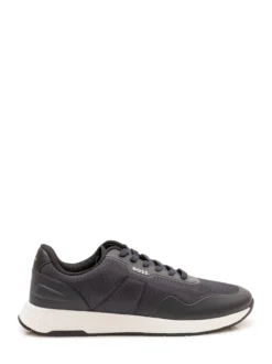 Titanium Sneakers with Laces and Inserts