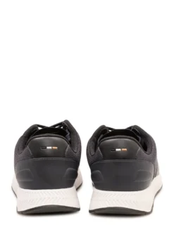 Titanium Sneakers with Laces and Inserts