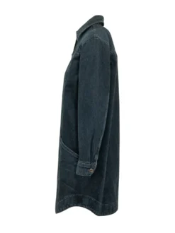 Tona Denim Dress with Collar