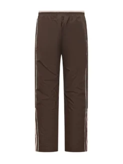 Track Pants with Side Stripes and Elastic Waist