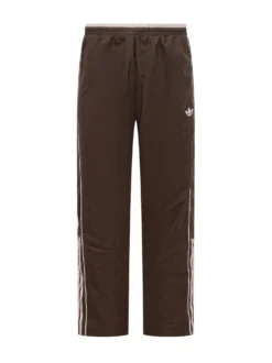 Track Pants with Side Stripes and Elastic Waist