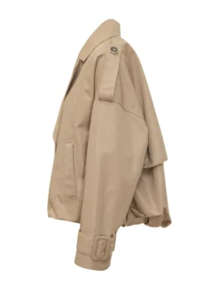 Triscia Double Breasted Trench with Lapels