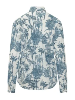 Tropical Toile Print Shirt