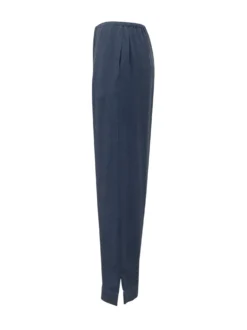 Trousers with Elastic Waist and Straight Leg