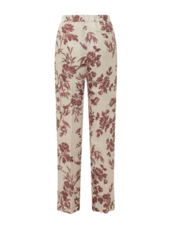 Trousers with Floral Print