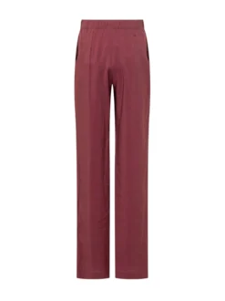 Trousers with Front Pleat