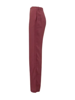 Trousers with Front Pleat