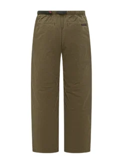 Trousers with Integrated Belt and Pockets