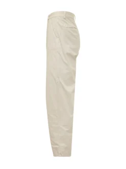 Trousers with Pockets and Button
