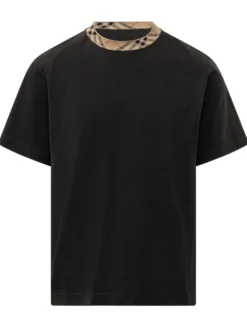T-shirt Ryan con Collo Check