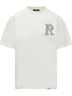 T-shirt Western con Patch Logo